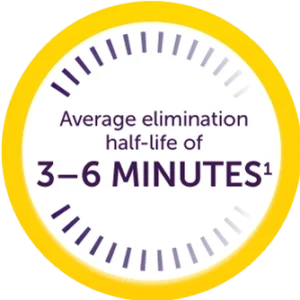 how-kengreal-works-3_halflife Graphic of gauge showing 3-6 minute half-life